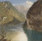 Frederic E.Church Koenigssee,Bavaria France oil painting artist
